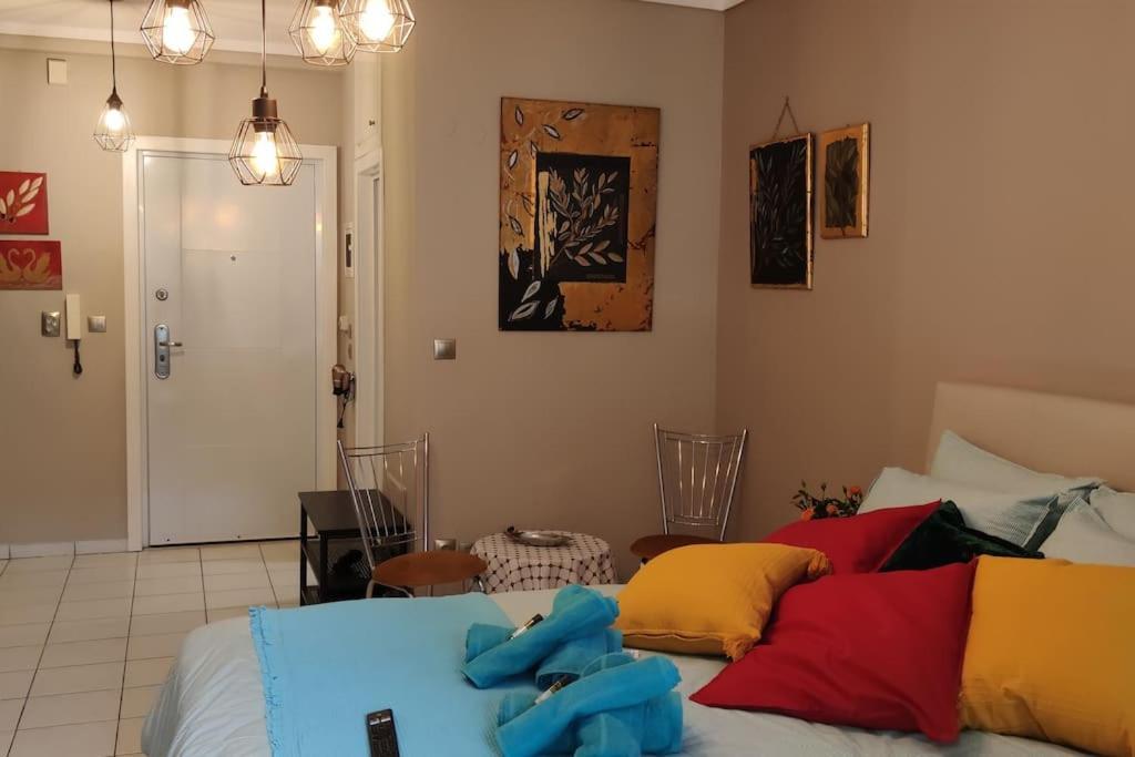 Cozy Studio, 1Min From Kamara Tessalónica Exterior foto